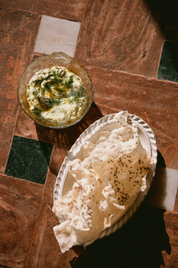 Chef Krzysztof Czerwinski’s “Tofu Tzatziki” proves that even cucumber peels can shine, adding a refreshing twist to this creative and sustainable appetiser.